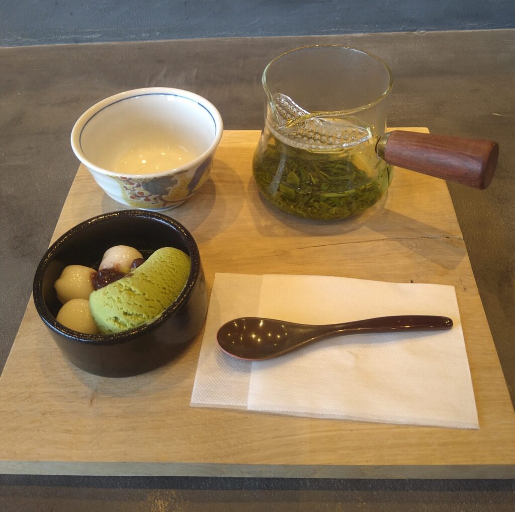 デザート＆緑茶