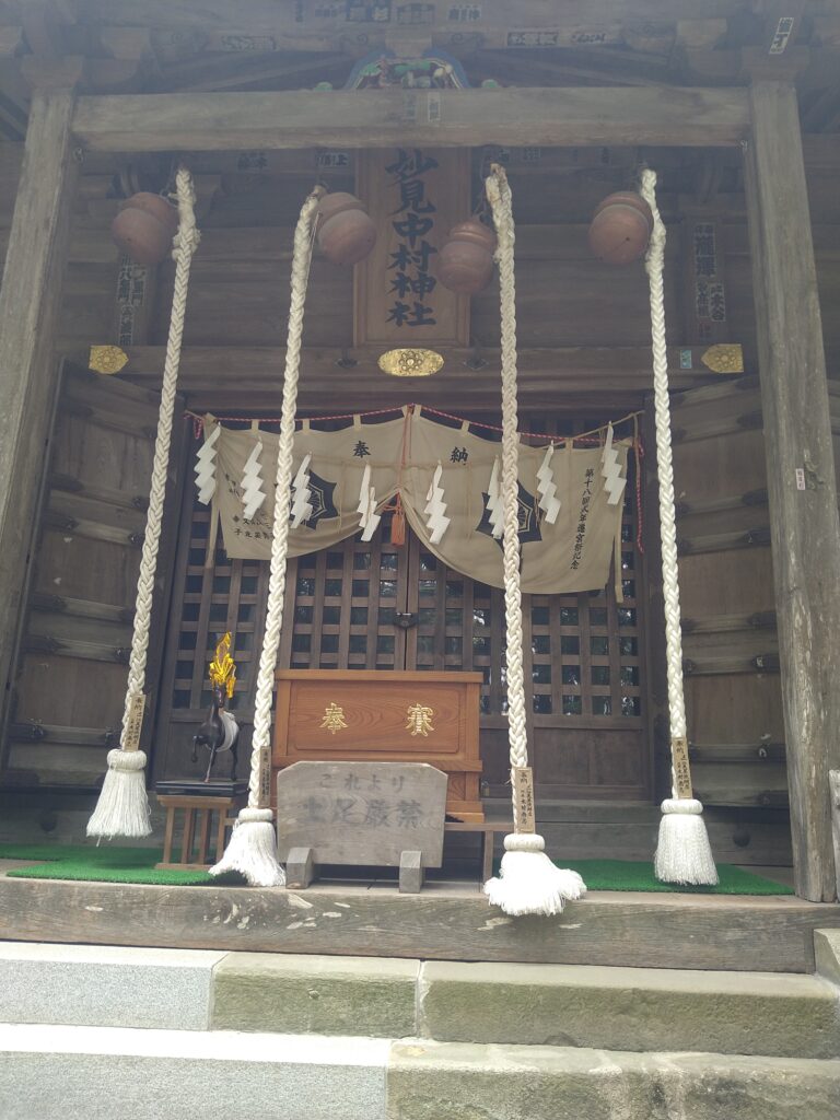 相馬中村神社本殿