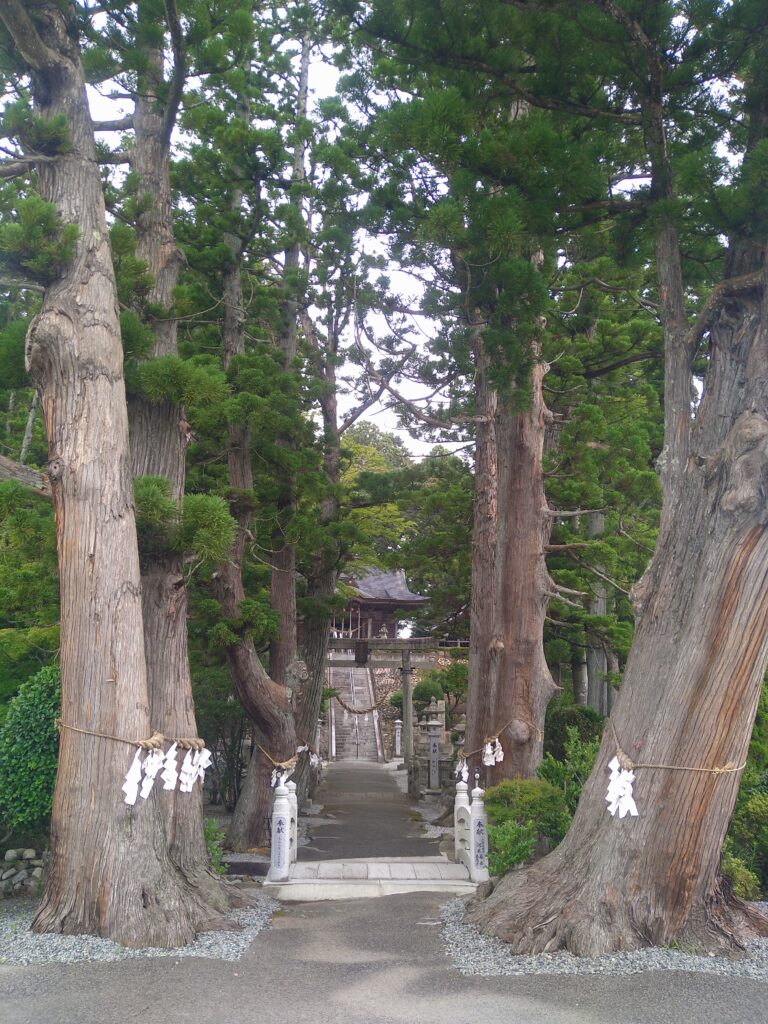 相馬太田神社入口