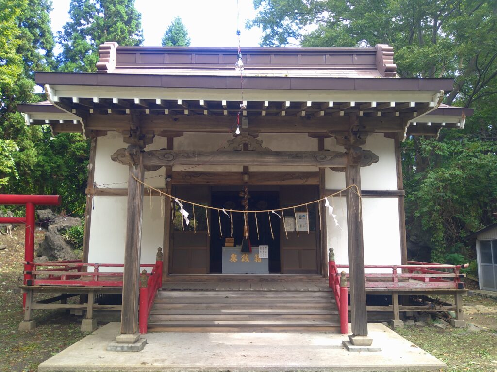 大臼山神社社殿