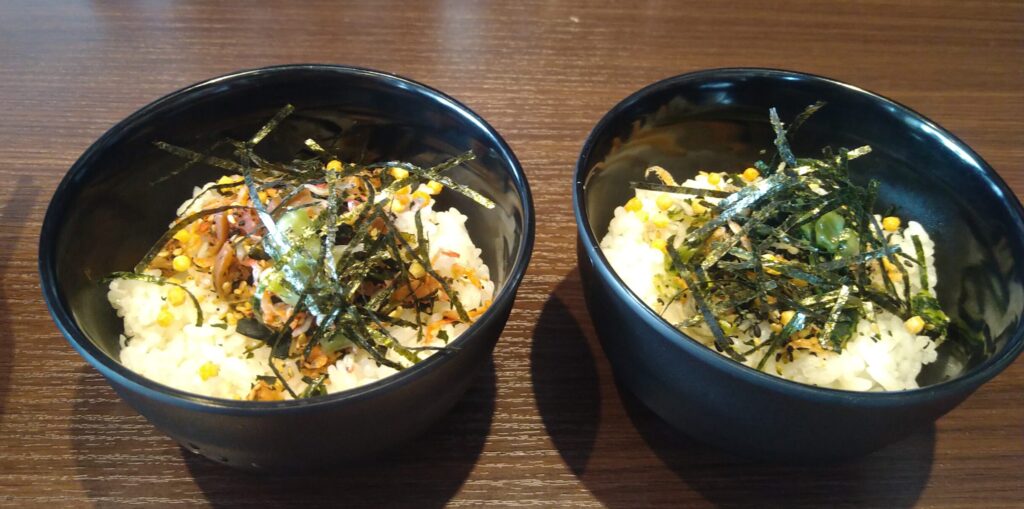 〆のお茶漬け