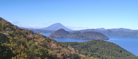 有珠山ロープウェイより